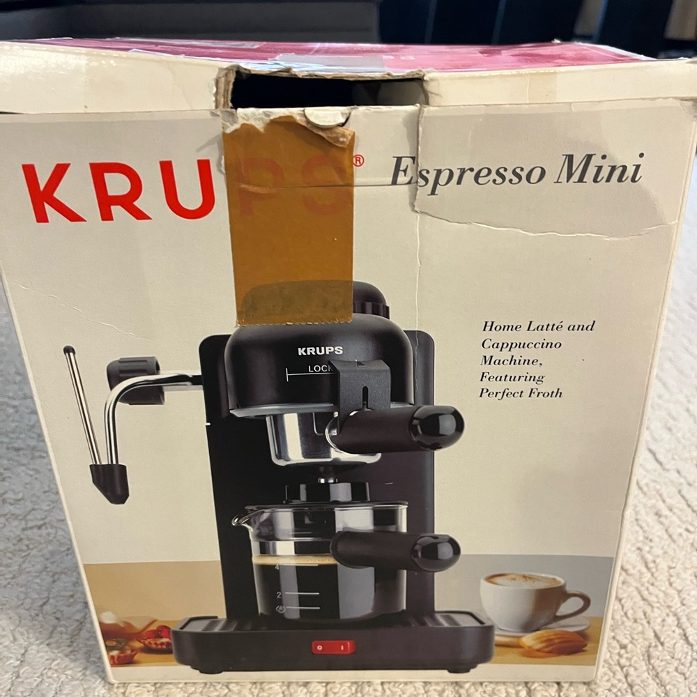 Krups Espresso Mini Machine - Black